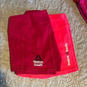 Reebok CrossFit Magenta and Neon Pink Shorts